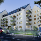 Visualisering av Smaken. Arkitekt Här Malmö AB. Pressbild: Lunds Kommuns Fastighets AB