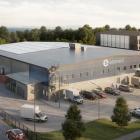 Den nya anläggningen i Nyköping blir 3 000 kvadratmeter stor. Foto: Element Materials Technology