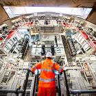 En av HS2:s tunnelborrmaskiner har nu påbörjat tunneldrivning från Old Oak Common mot Euston station i centrala London. Foto: HS2 Ltd