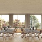 I fastigheten tillämpas ett aktivitetsbaserat och flexibelt arbetssätt. Foto: CF Möller Architects