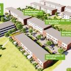 Grönkullagatan i stadsdelen Drottninghög i Helsingborg. Pressbild: Helsingborgshem