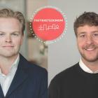 Pontus Flygring och Haukur Örn Valtýsson för deras examensarbete ”Urban Shrinkage Effects in Swedish Municipalities - A Random Forest Approach”. Pressbild: Samhällsbyggarna