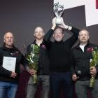 HMS-pris (Hälsa, arbetsmiljö och säkerhet) för 2025. Pressbild: Veidekke Sverige