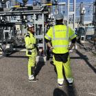 Omexom bygger om transformatorstation i Gottskär. Pressbild: Omexom