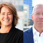 Johanna Frelin och Håkan Andersson. Pressbild: Riksbyggen