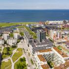 Kvarteret Tampen i Västra Hamnen i Malmö. Pressbild: Riksbyggen