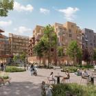 Bostadsprojekt i Mollestroket i Vestby, Norge. Pressbild: Peab