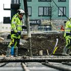 Betong arbete. Pressbild: Thomas Concrete Group