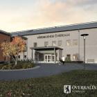 Illustration över det nya särskilda boendet med 70 platser i Överkalix. Pressbild: Riksbyggen