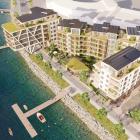 Översikt Kv Repslagaren i Karlskrona. Illustration: Jaenecke Arkitekter AB.