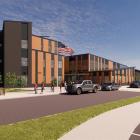 Pacific Middle School. Pressbild: Skanska