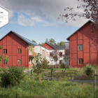 Vård- och omsorgsboendet Pilhamns Gårdar har tilldelats Architizer A+ Award. Fotograf/Källa: Johan Fowelin