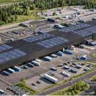 Byggnationen av terminalen kommer att inledas under hösten och beräknas vara i drift från 2028. Visionsbild: Infrahub