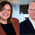 Sofia Berg Horner och Håkan Andersson. Pressbild: Riksbyggen