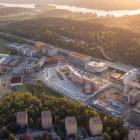 Bostäder i Ulriksdal inom del av den kommunägda fastigheten Järva 2:2. Foto: Klövern