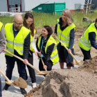 Nu är bygget i gång av Region Blekinges nya centrallager. ByggDialog är totalentreprenör i partnering. Pressbild: ByggDialog