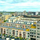 Generationernes Byhus bjuder på en fantastisk utsikt norrut över Köpenhamns centrum från de översta våningarna. Foto: By & Havn.