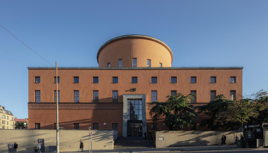 Stockholms stadsbibliotek. Foto: Gustav Liliequist