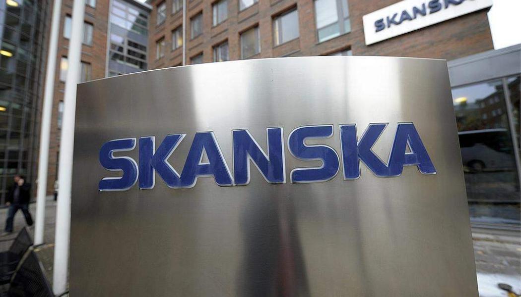 Fredrik Sandberg / TT: Byggföretaget Skanska. Arkivbild.