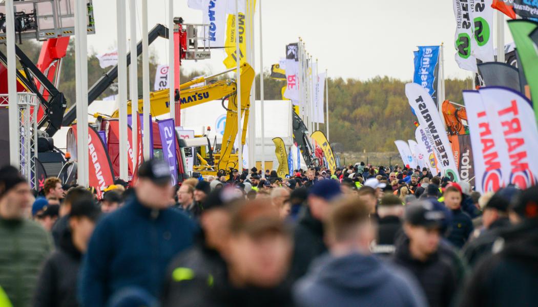 Årets upplaga av Entreprenad Live går av stapeln i Härryda nära Landvetter i Göteborg den 11–13 september. Bilden visar en tidigare upplaga när mässan var i Göteborg. 
FOTO Arkivbild/LiveBusiness Media Group
