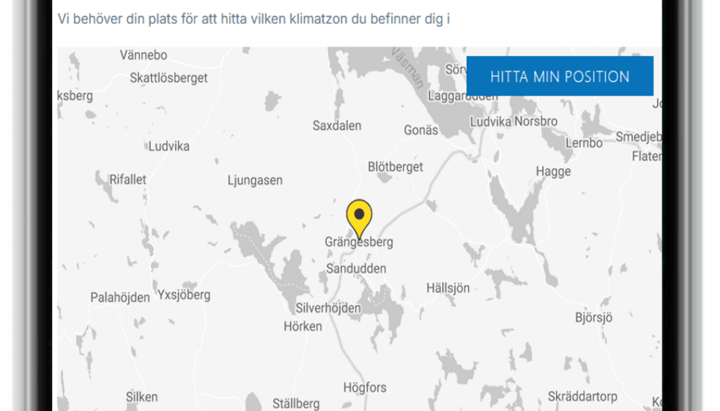 Mobil, räkna med solksydd. 