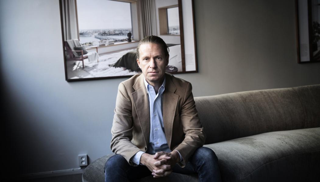 Malin Hoelstad/SvD/TT: Oscar Properties grundare och vd Oscar Engelbert. Arkivbild.