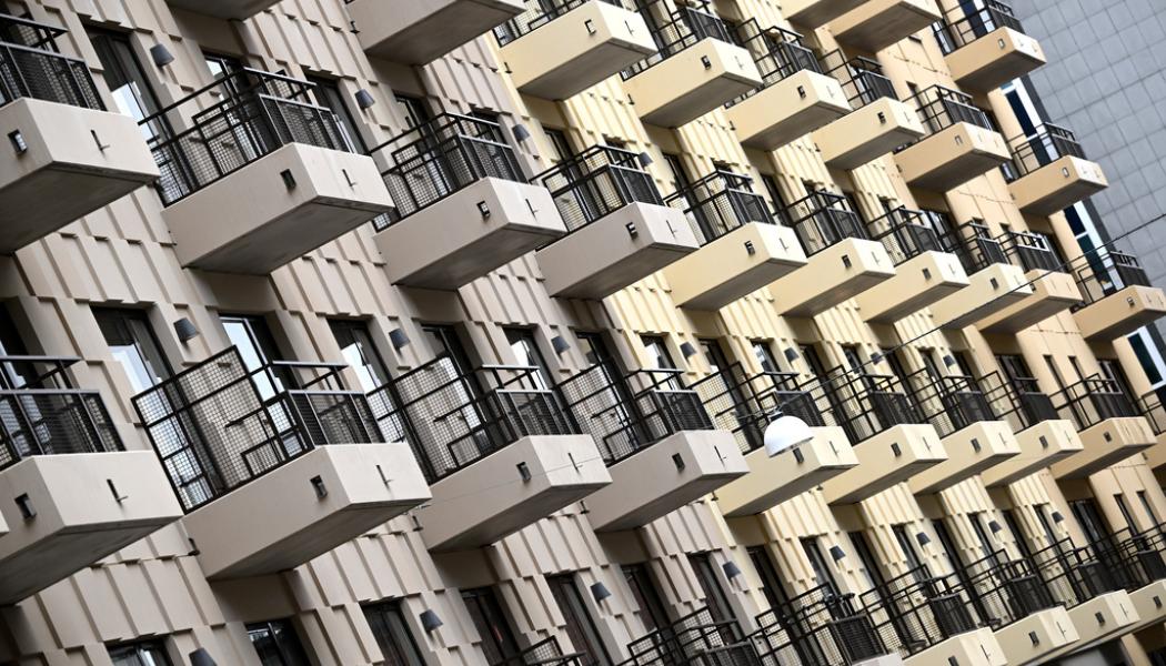 Anders Wiklund/TT: Bostadsbyggandet har tvärnitat och nu riskerar konkurserna att öka. Arkivbild.