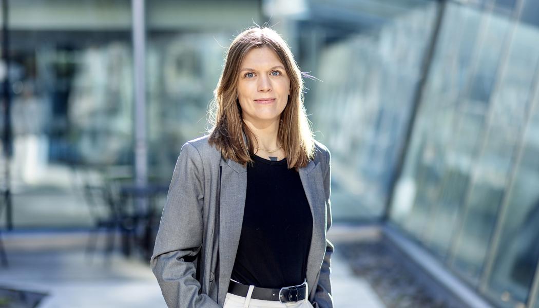 Siri Hallberg Björklund, Expert kompetensförsörjning på Byggföretagen. Pressbild: Nackademin