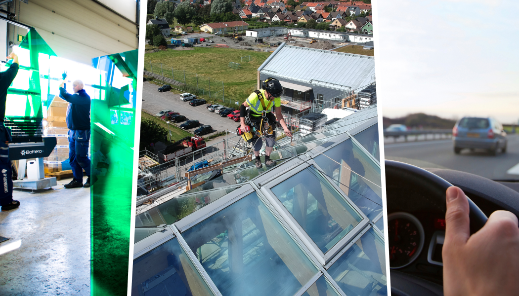 Företag inom glasmästeri, glas- och fasadentreprenad och bilglas följer Glasmästeriavtalet. Foto: Glasbranschföreningen
