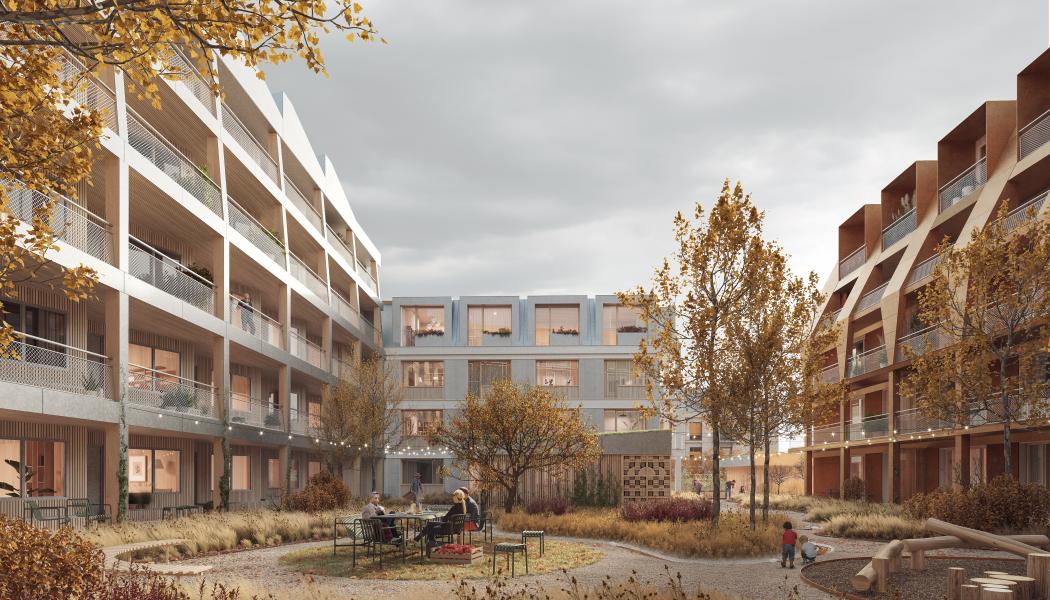 Visionsbild: Kaminsky Arkitektur.
