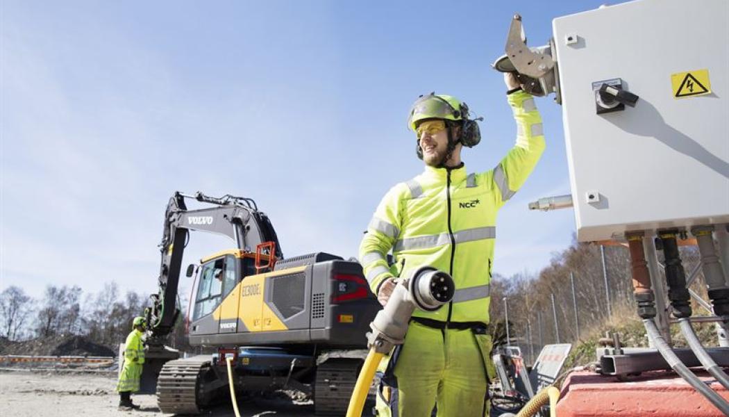 Bild Elektrisk grävmaskin Albatross