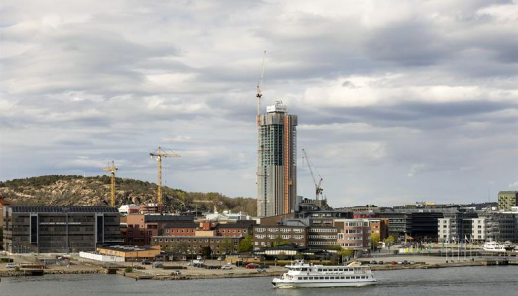 Karlatornet högst i Göteborg. Foto: Kasper Dudzik