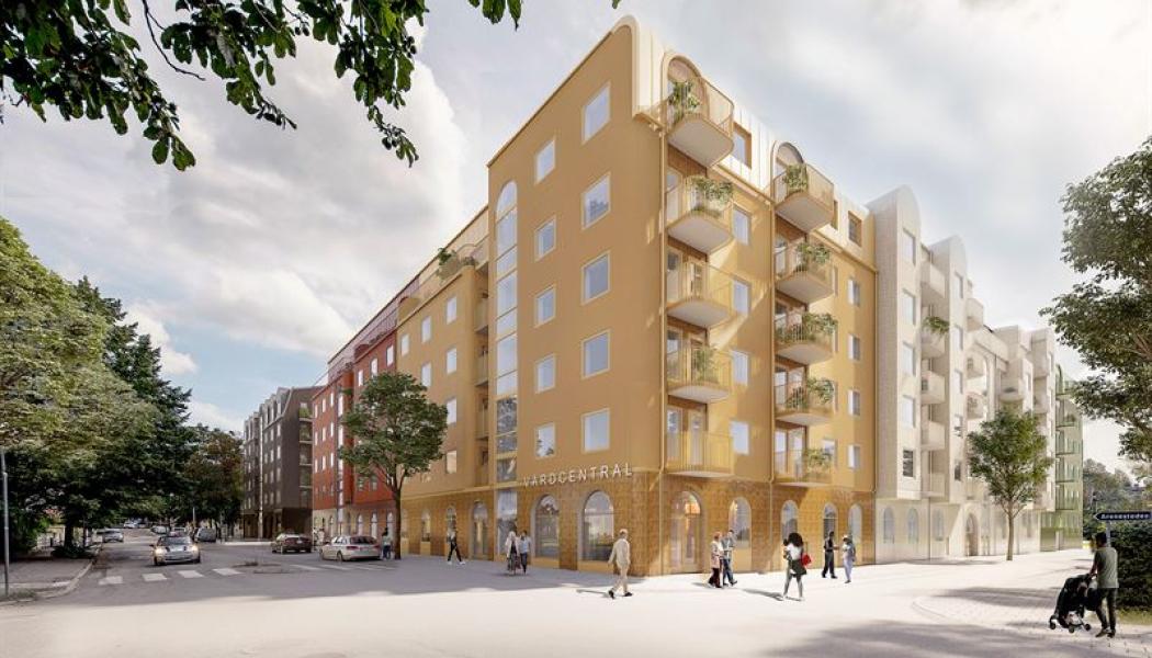 Kv Bollen i Råsunda. Pressbild: Veidekke