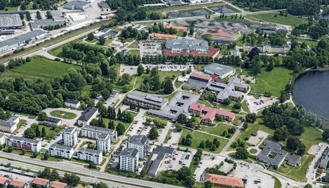 Flygbild: Region Kronoberg.