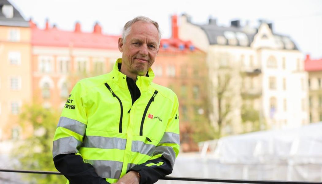 Torbjörn Hagelin, Byggnads avtalssekreterare. Foto: Byggnads