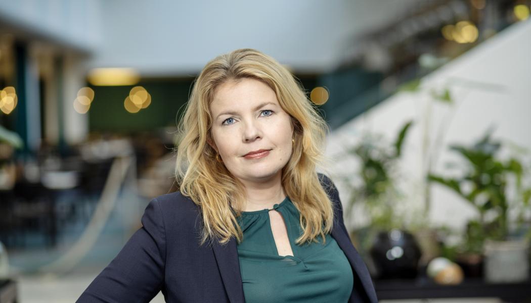 Elin Kebert, kompetensförsörjningsexpert på Byggföretagen. Foto: Byggföretagen