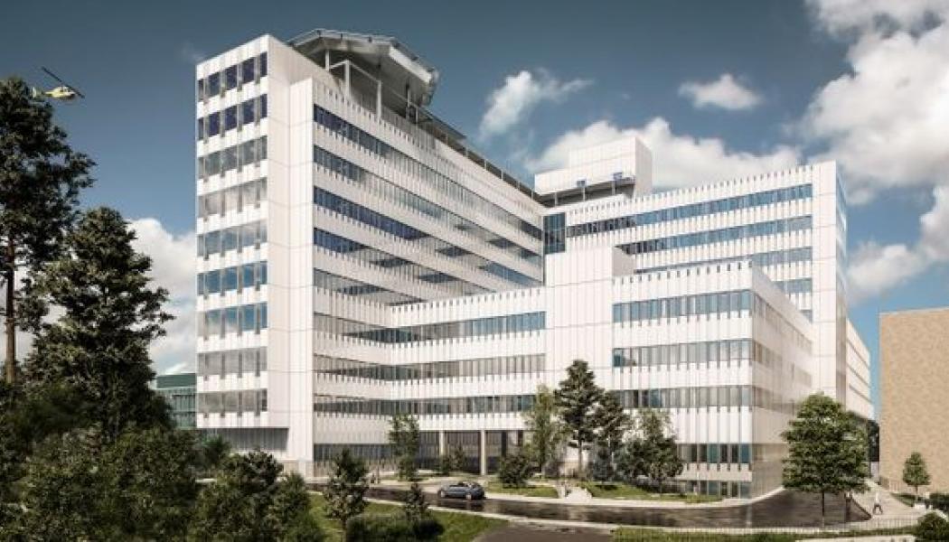 Illustration: Locum/Carlstedt arkitekter/CF Møller (bilden motsvarar inte exakt byggnadens slutliga utformning)