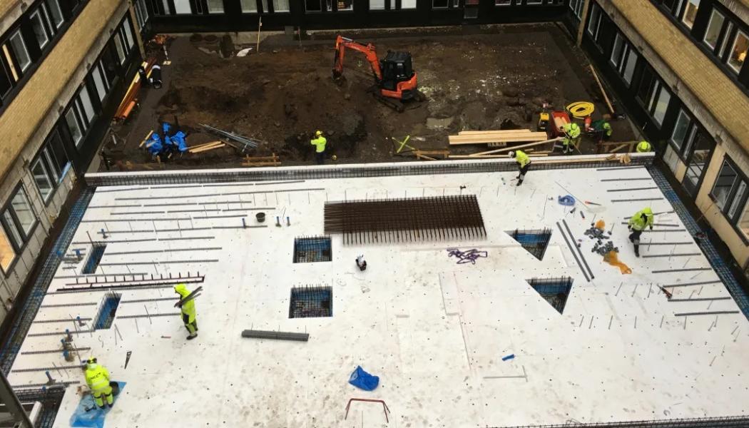 Projektet var klart i juni 2021 ett halvår innan kontraktstidplan. Foto: NCC