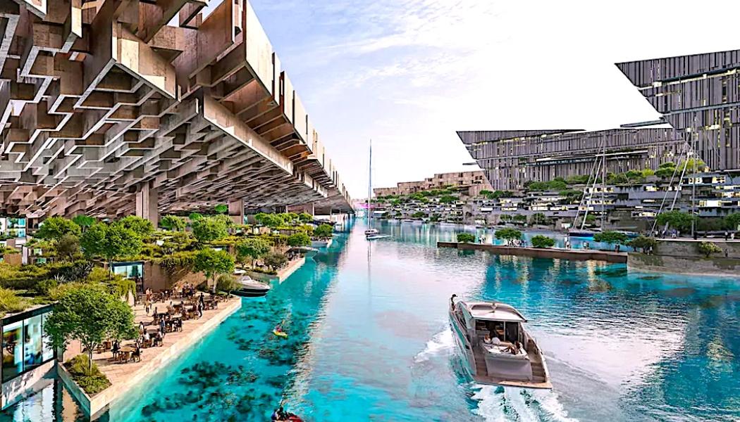 – Sindalah är en lyxig ö-resort vid Röda havet, med en yta på 840 000 kvadratmeter. Foto: NEOM.COM