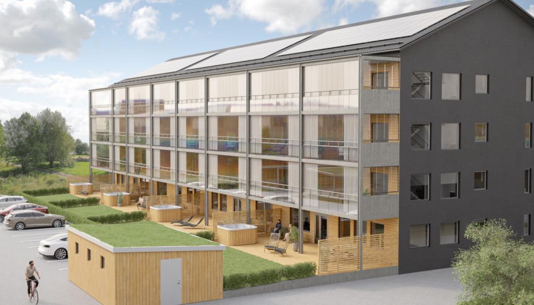 Brf Östersjöklippan ligger i den populära stadsdelen Brandholmen.