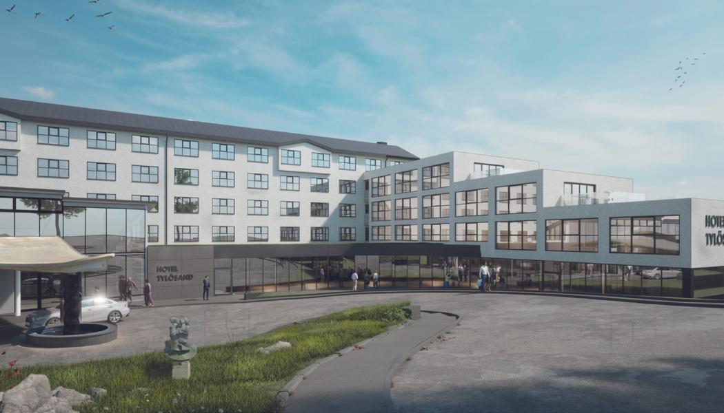 The Front House är Hotel Tylösands nya tillbyggnad som invigs våren 2023.