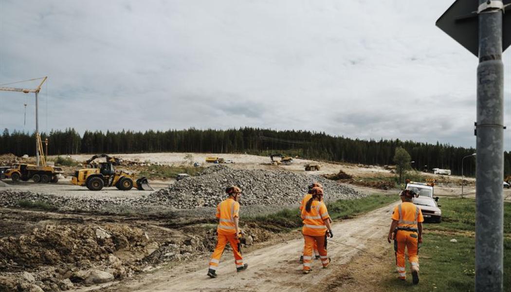 Peabs årliga arbetsmiljövecka är igång. Foto: Samuel Unéus 