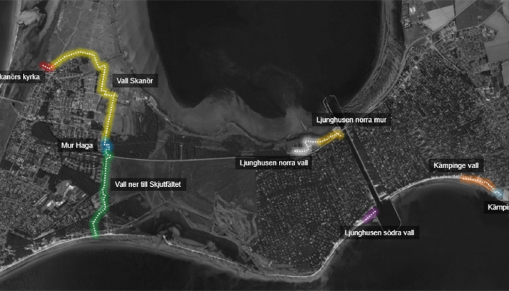 Skyddsvallar Vellinge lllustration: NCC