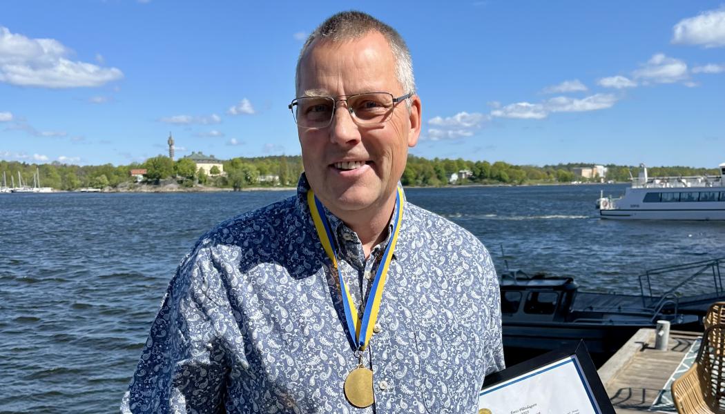 Bob Blomqvist, Årets Plåtslagare 2025. Av: Tomas Skagerlind/Plåt & Ventföretagen