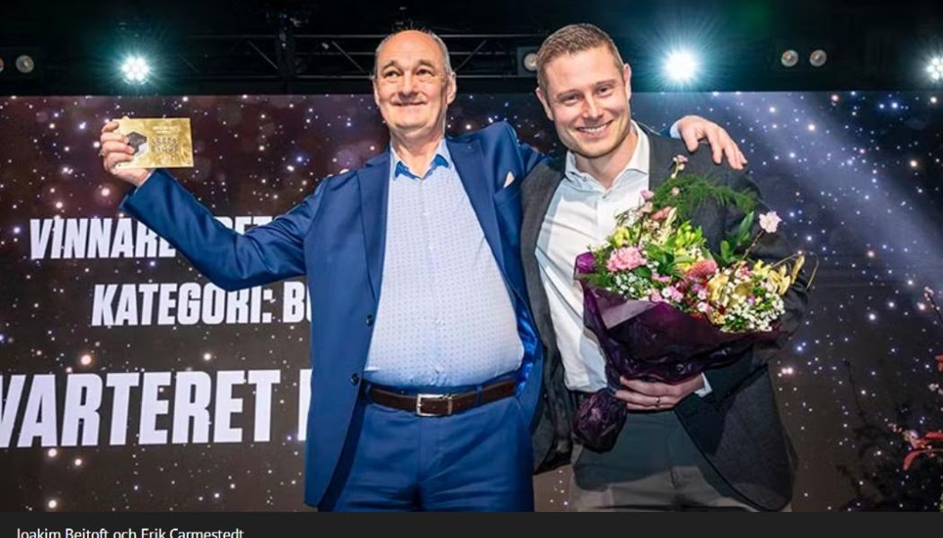 Joakim Bejtoft och Erik Carmestedt. Pressbild: MVB Bygg