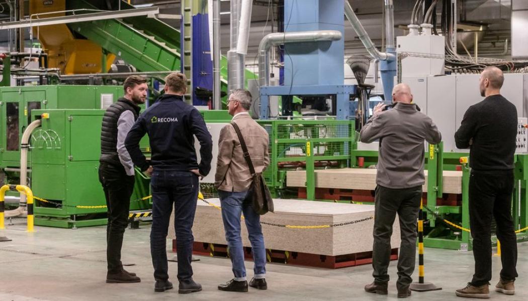Innifrån fabriken på Recoma. Pressbild: Tetra Pak