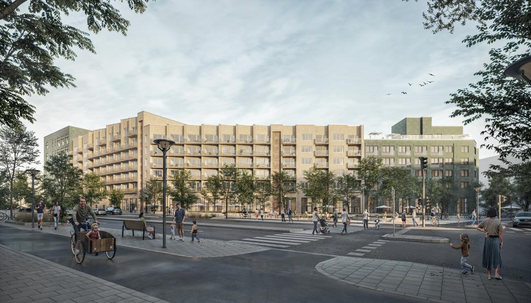 Barkarby corner. Pressbild: Titania 