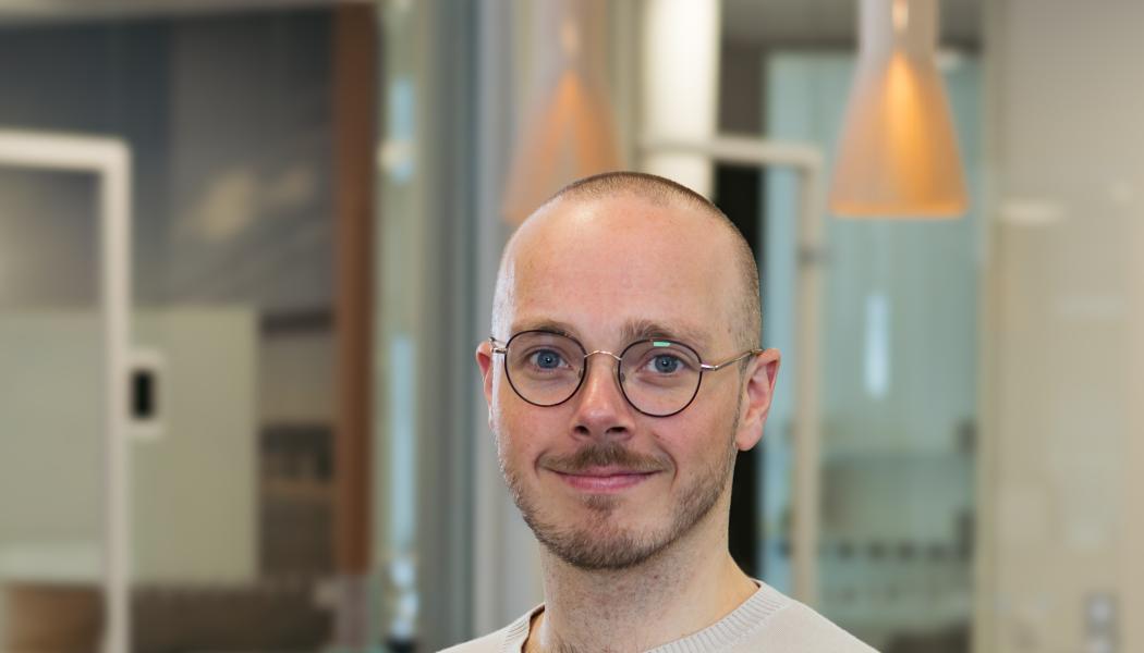 Digitala lås ger fastighetsägaren användbara data på fler sätt, menar Benjamin Kype på Amido. 
Bild: Josefine Johansson 
