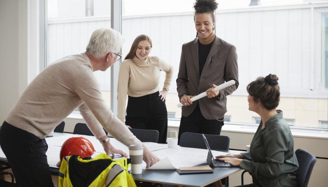 Möte. Pressbild: Svensk Byggtjänst