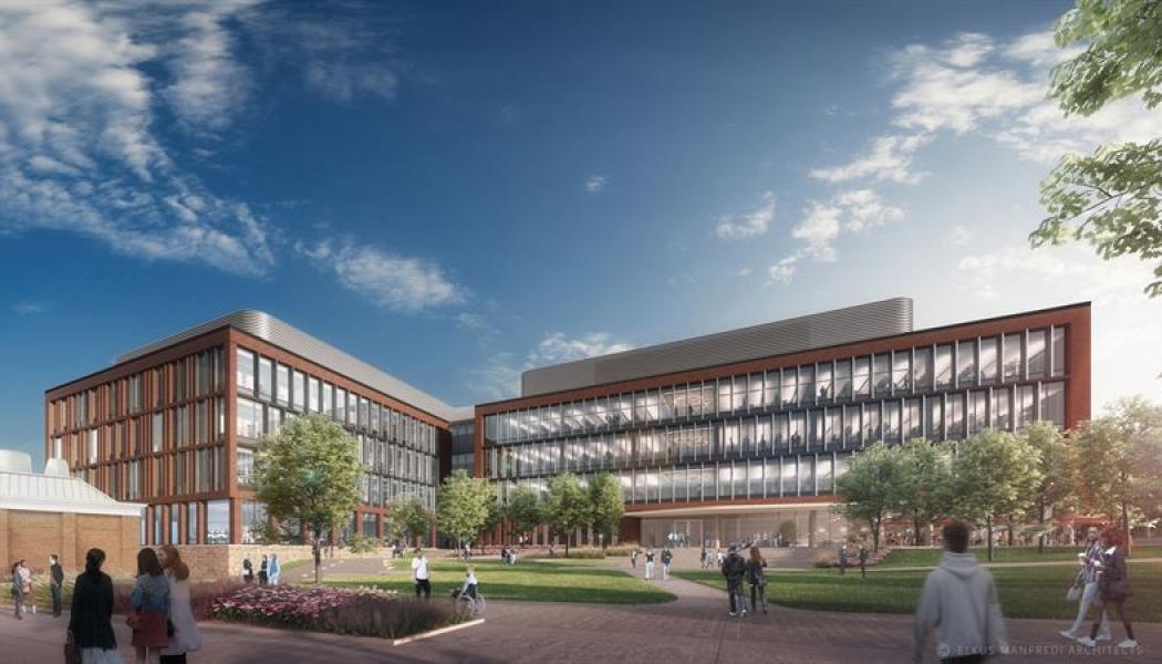 Biotech Charlottesville. Pressbild: Skanska